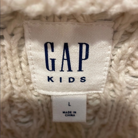 GAP Kids Cream Cable Knit Sweater - Picture 2 of 4